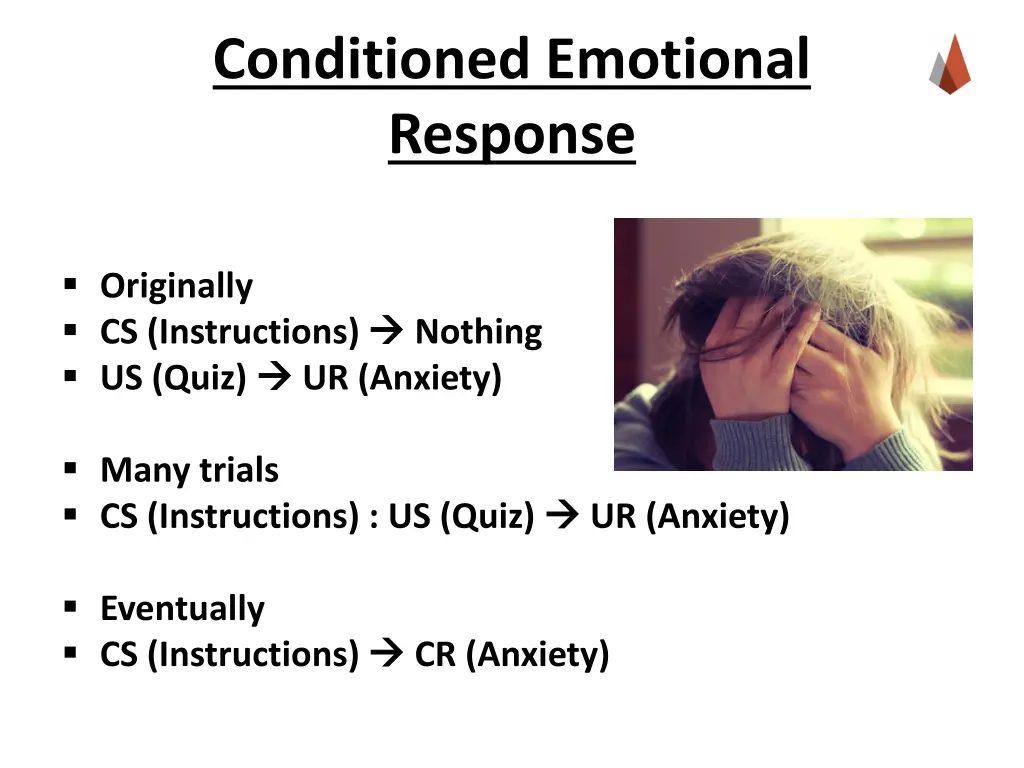 conditioned emotional response