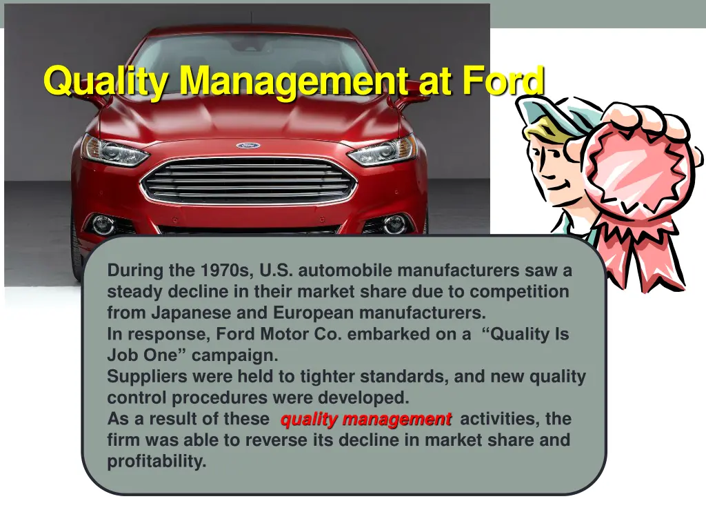 quality management at ford