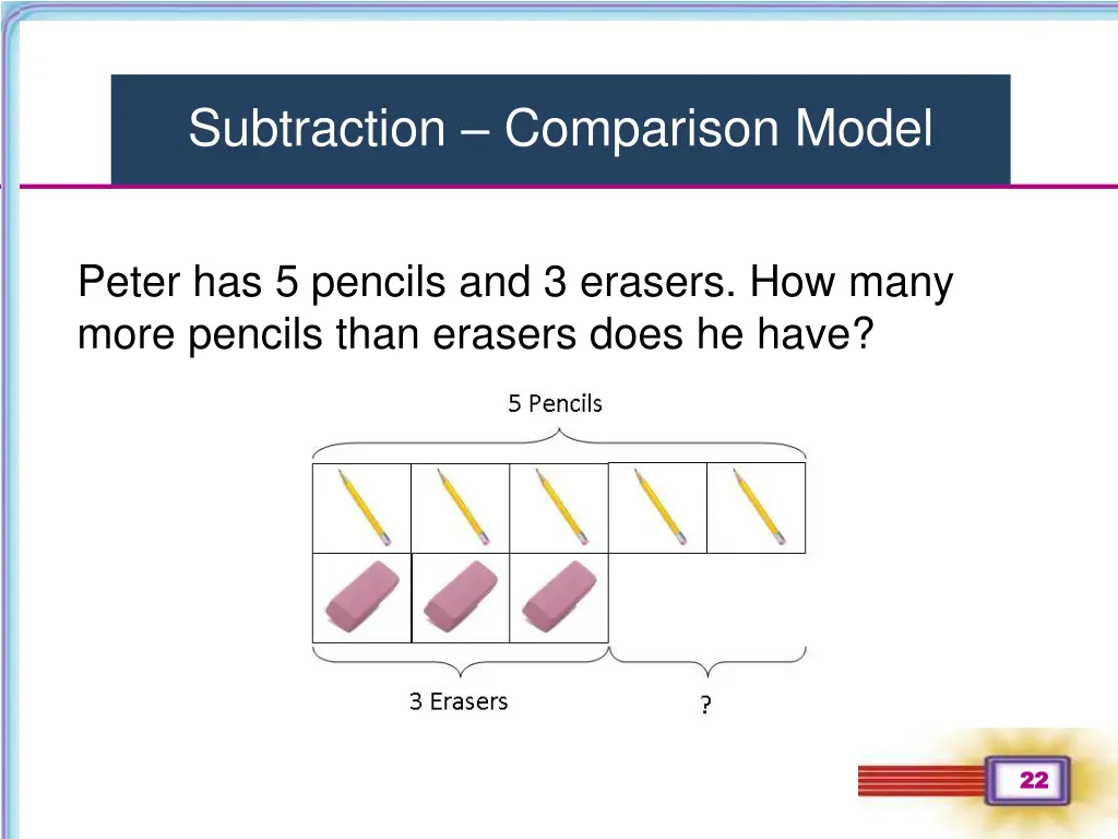 subtraction comparison model