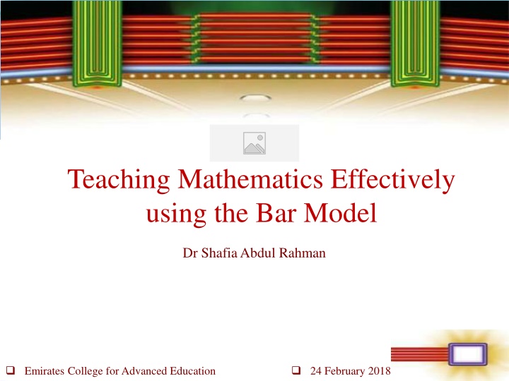 teaching mathematics effectively using