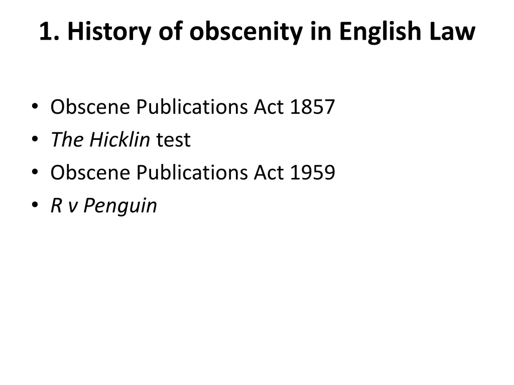 1 history of obscenity in english law