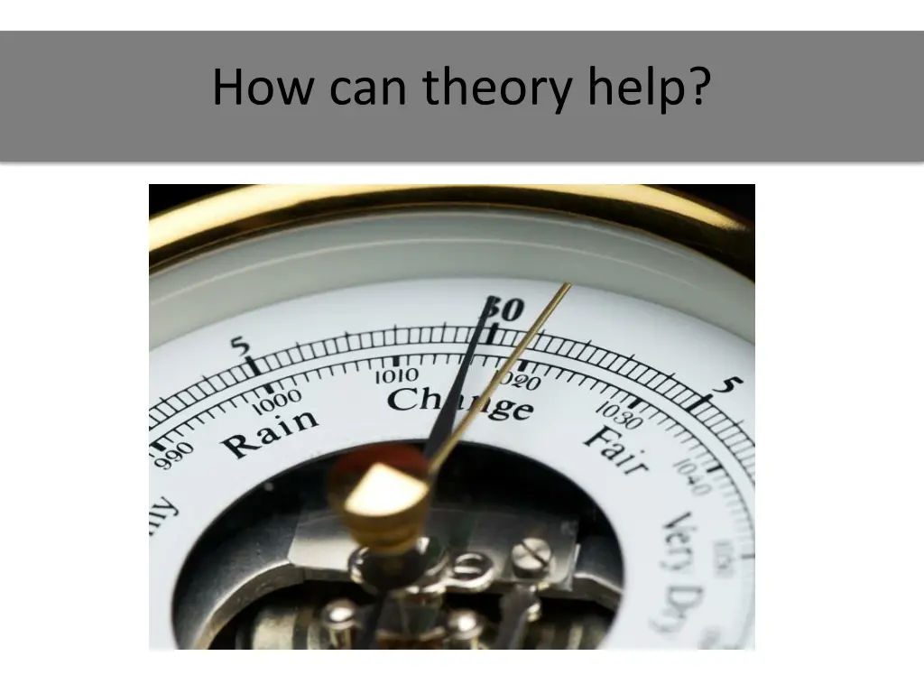 how can theory help