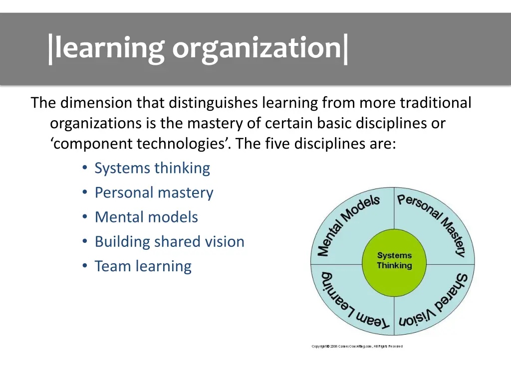 learning organization 1