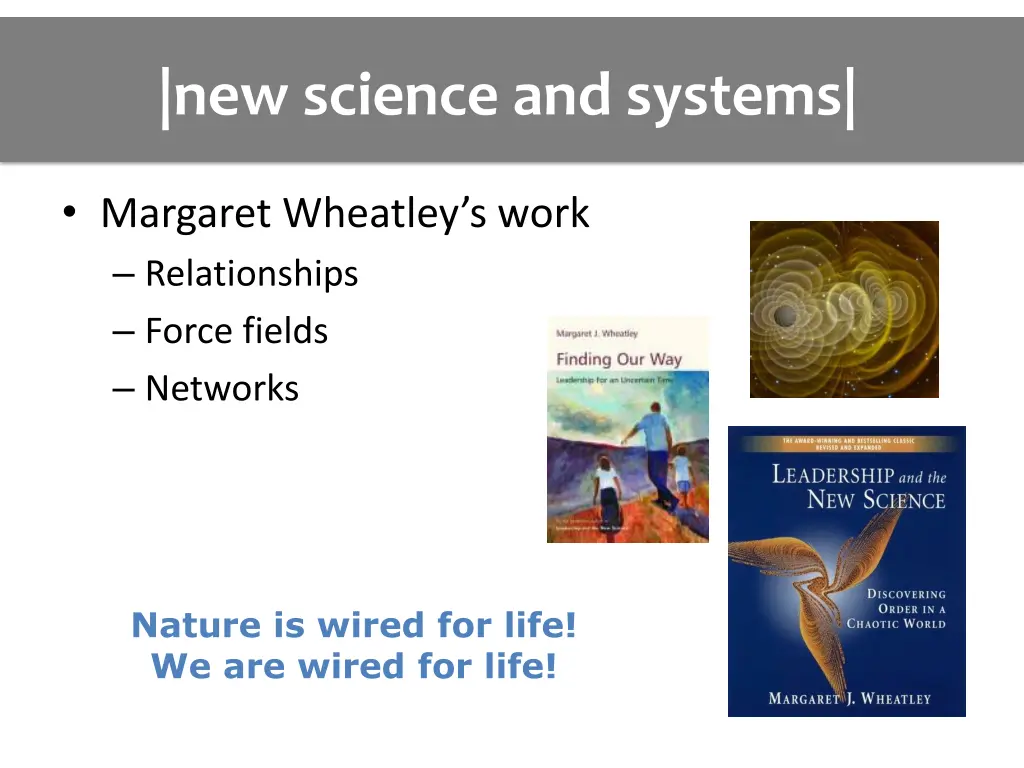 new science and systems