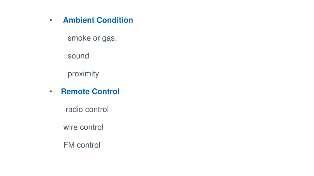 ambient condition