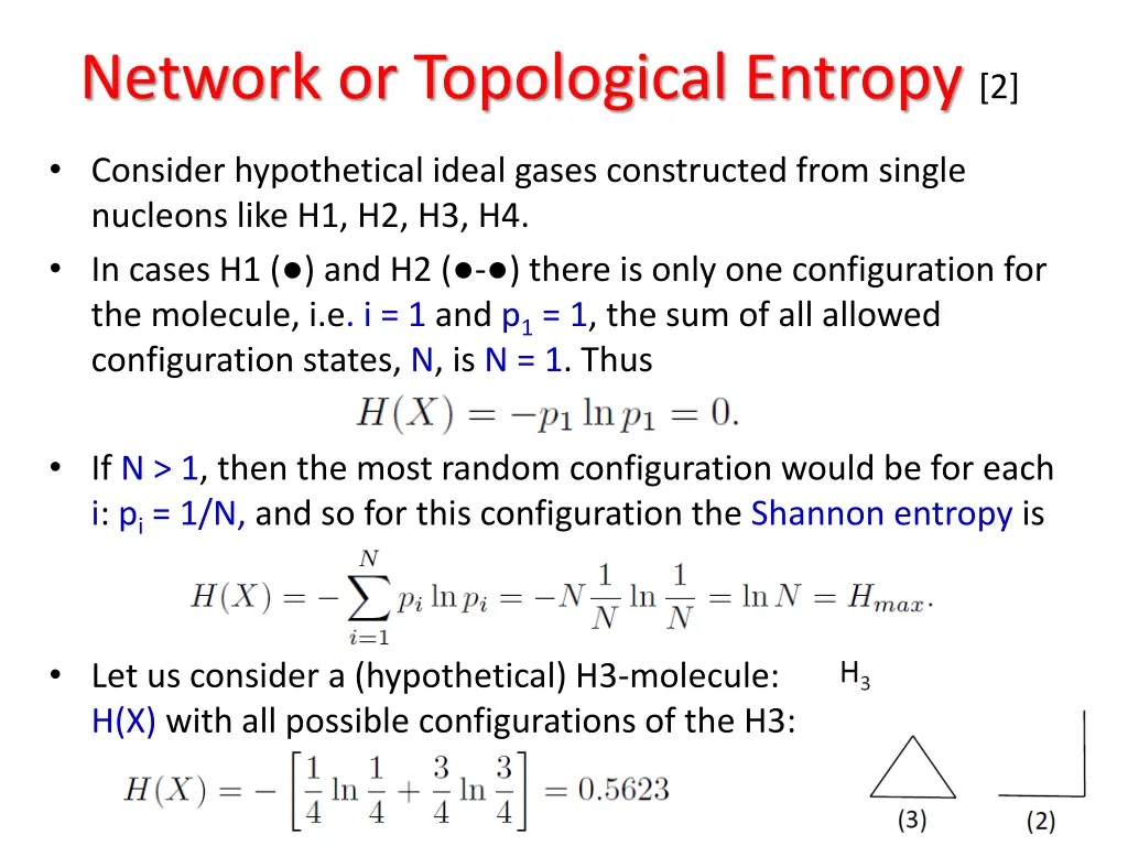 network or topological entropy 2