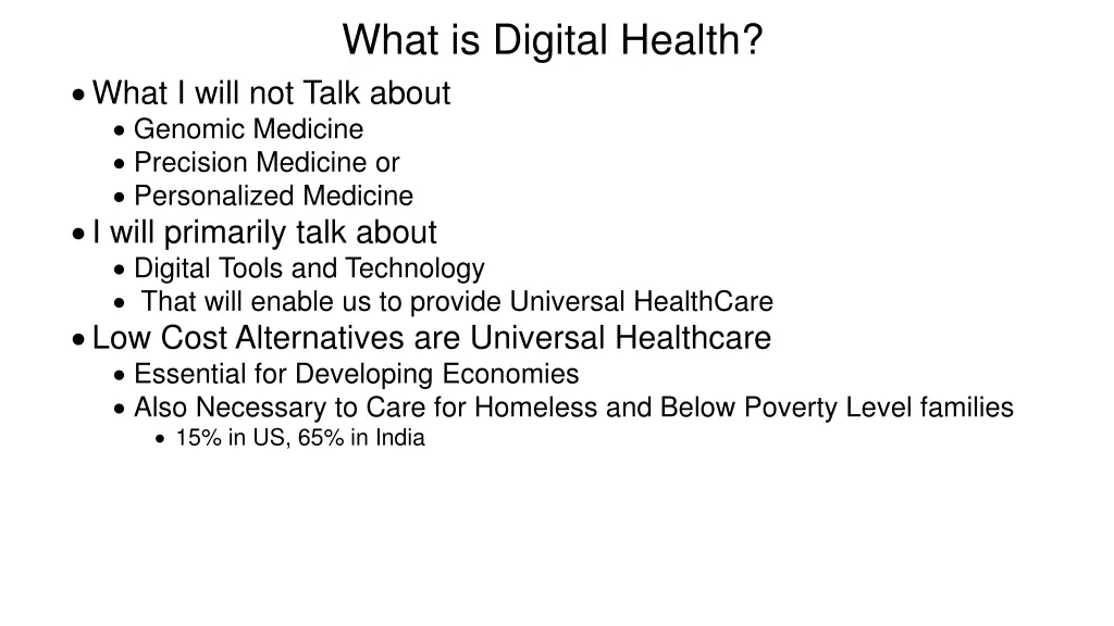 what is digital health