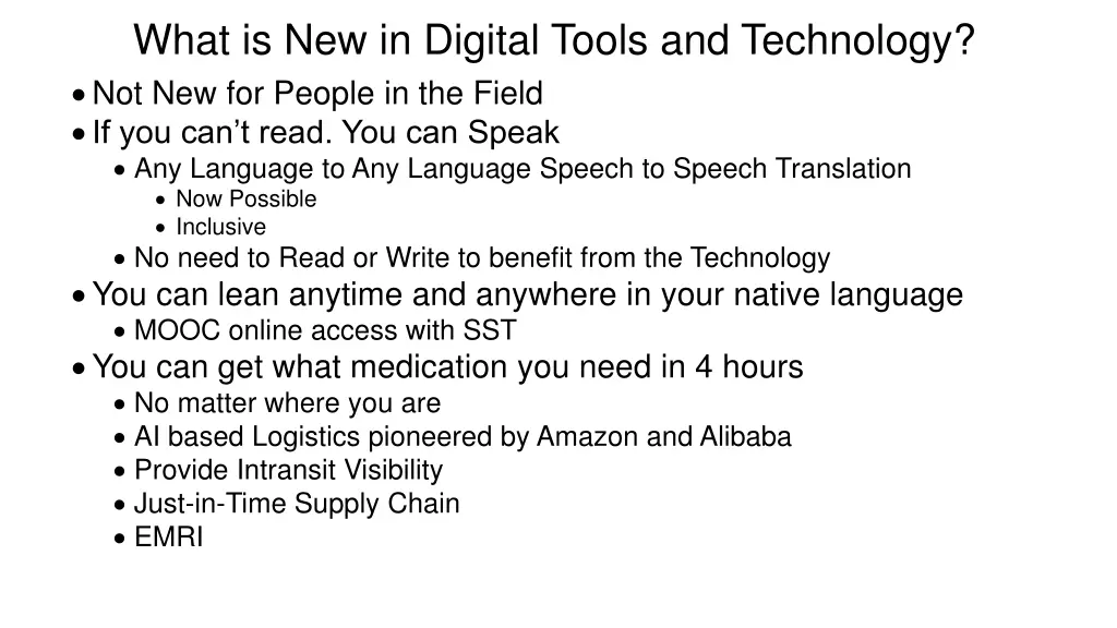 what is new in digital tools and technology