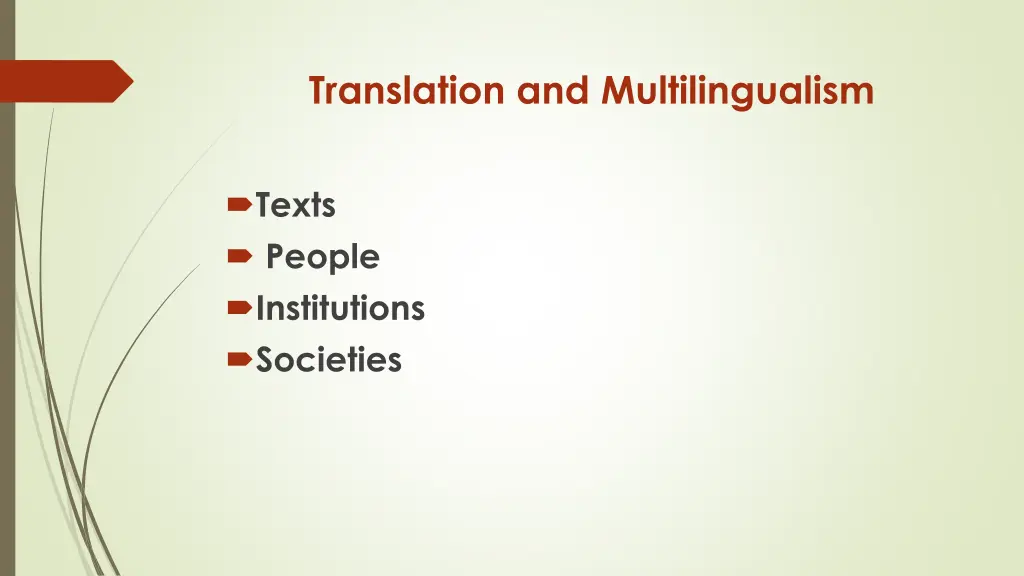 translation and multilingualism