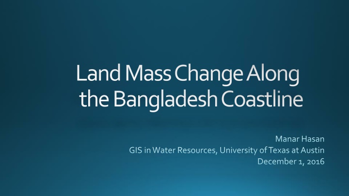 land mass change along the bangladesh coastline