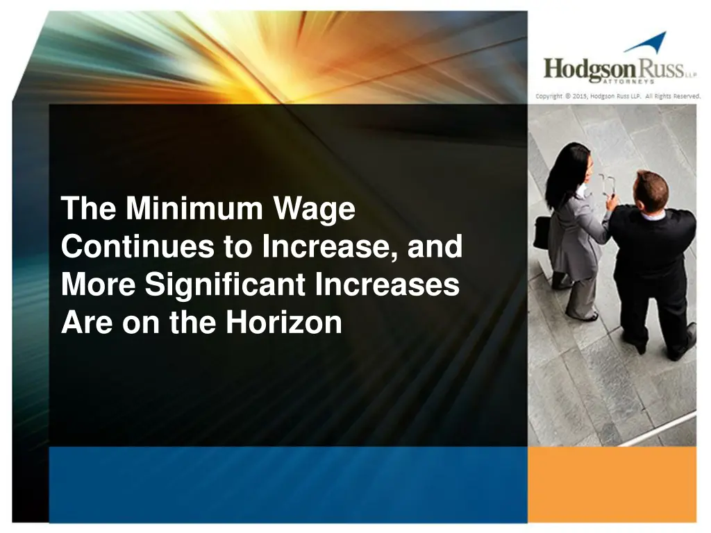 the minimum wage continues to increase and more