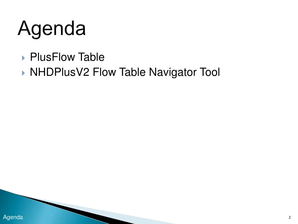 plusflow table nhdplusv2 flow table navigator tool