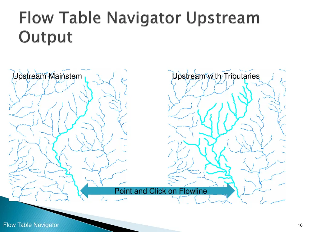 upstream mainstem 1