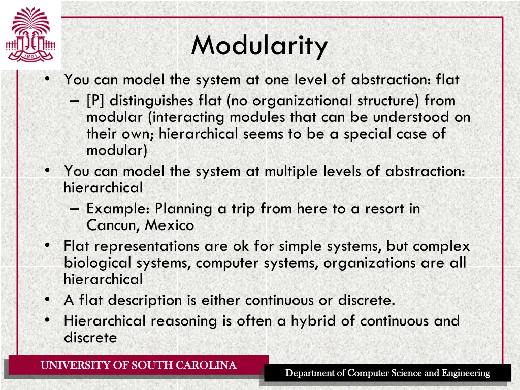 modularity