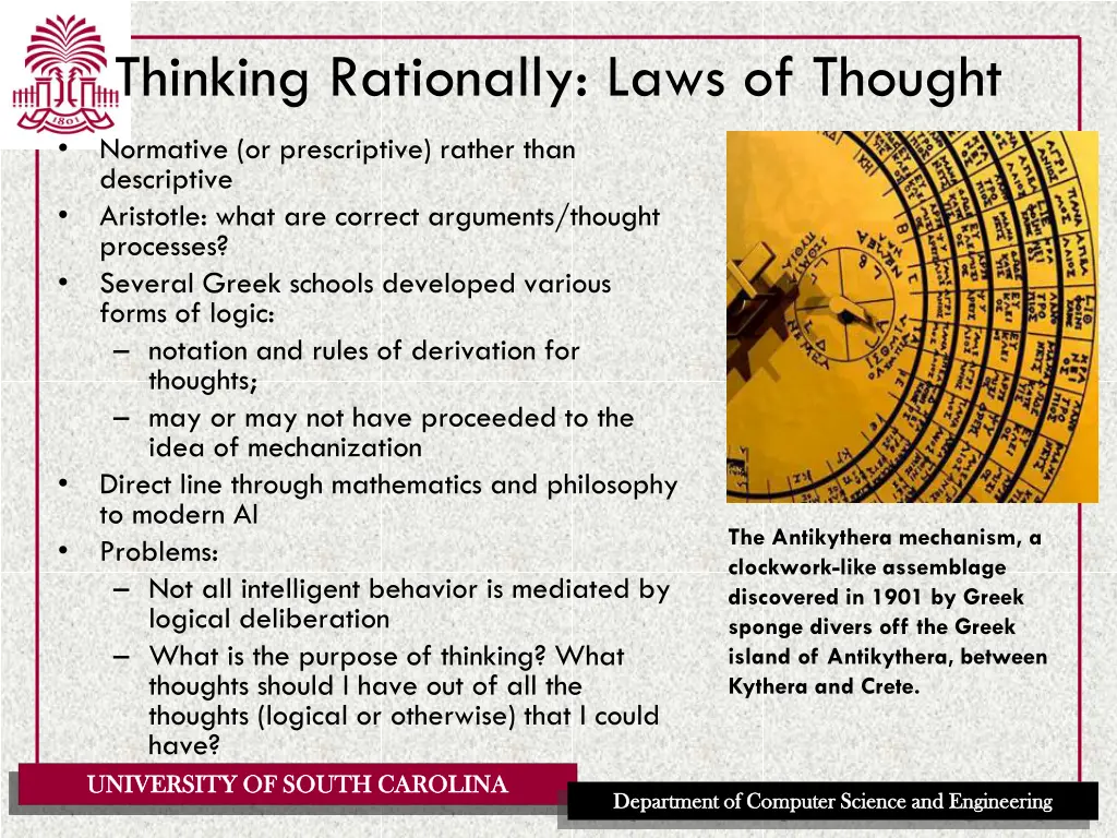 thinking rationally laws of thought