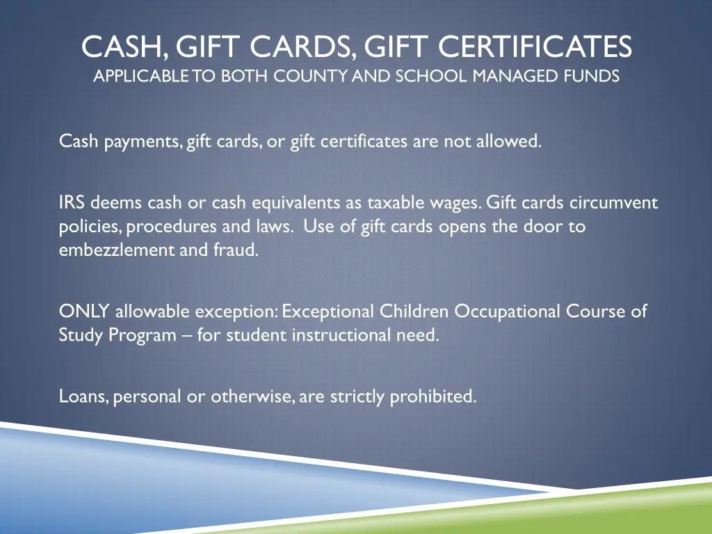 cash gift cards gift certificates applicable