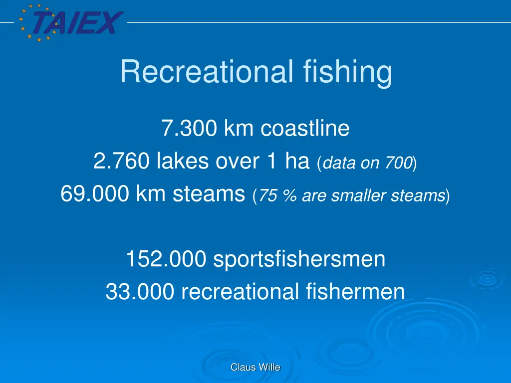 recreational fishing