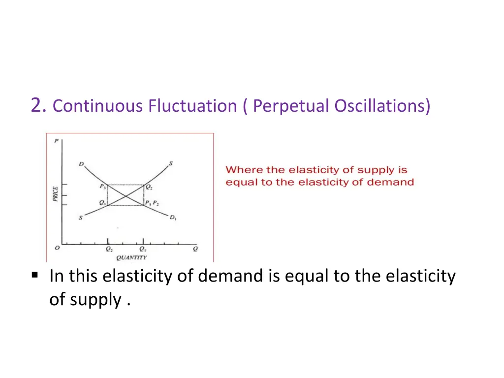 2 continuous fluctuation perpetual oscillations