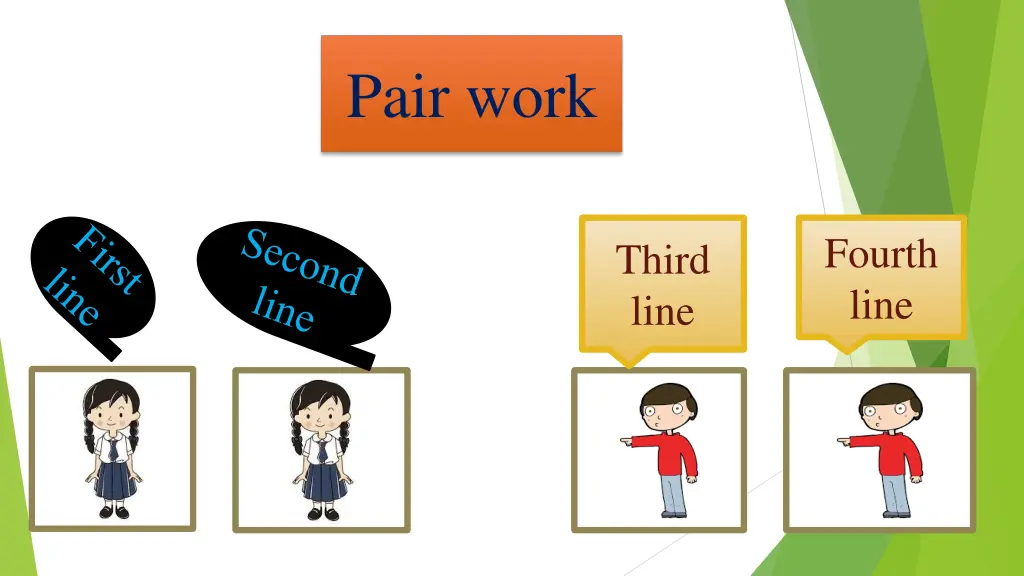 pair work