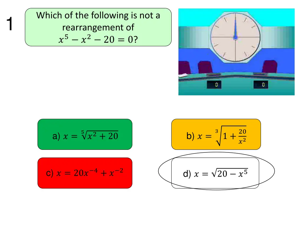 which of the following is not a rearrangement