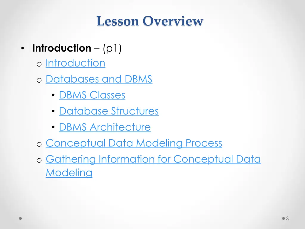 lesson overview 1