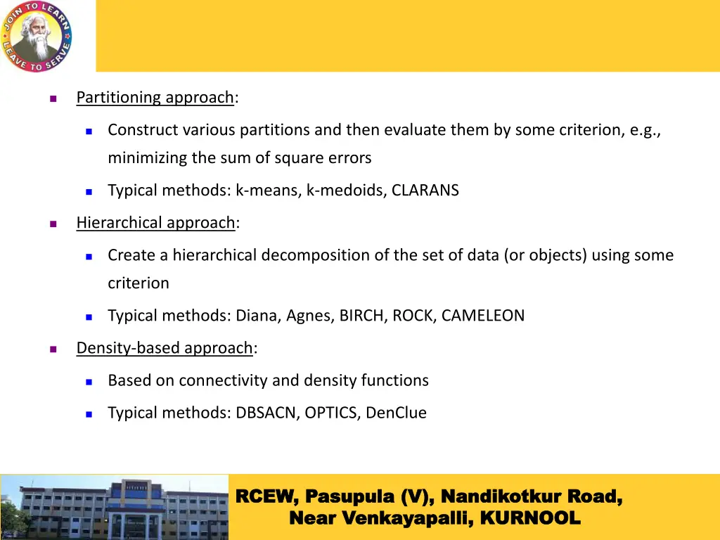 partitioning approach