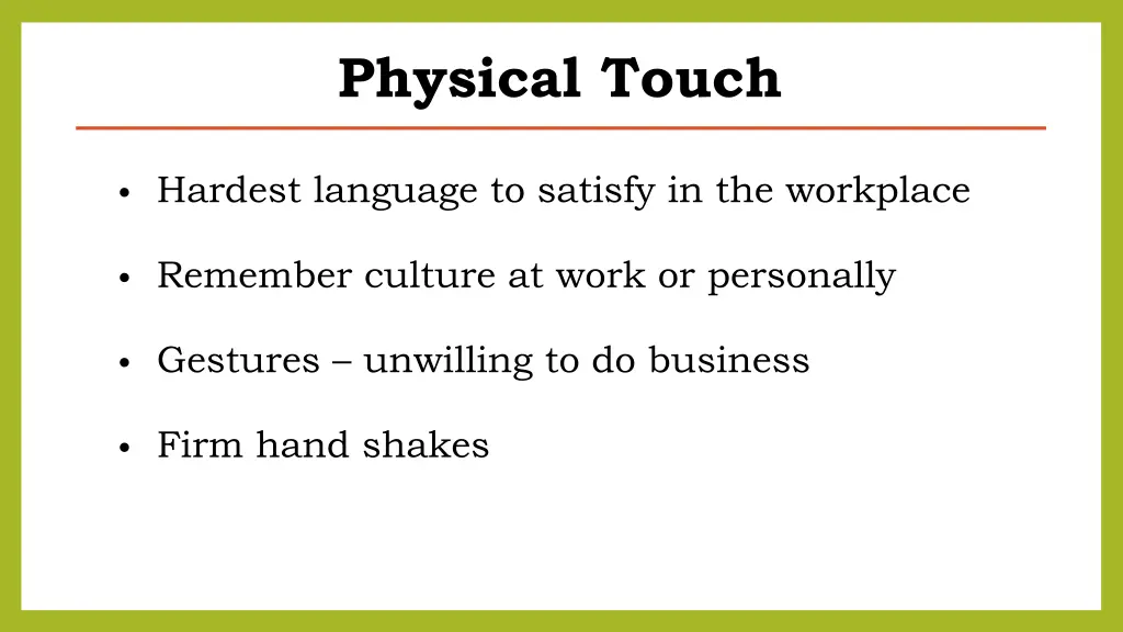 physical touch 1