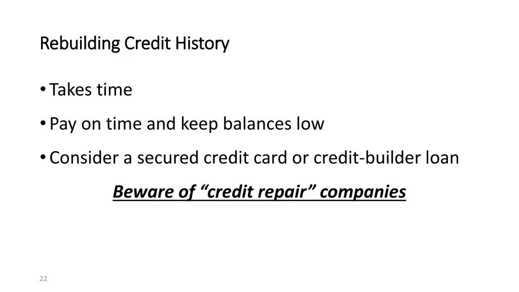 rebuilding credit history rebuilding credit