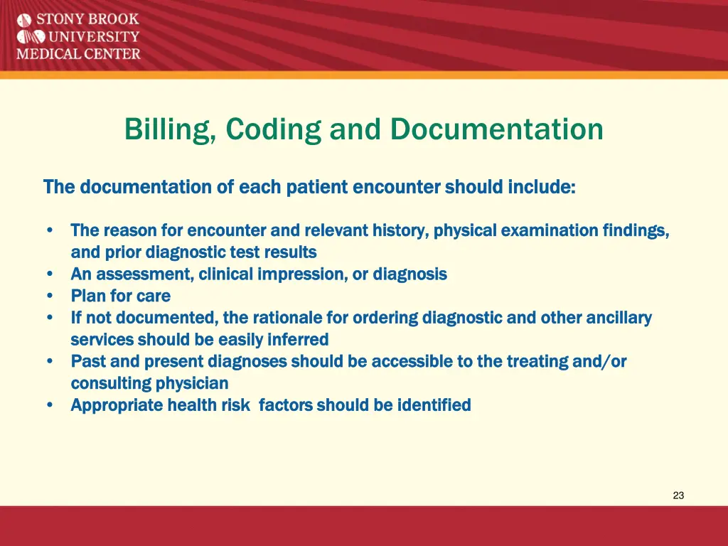 billing coding and documentation 2