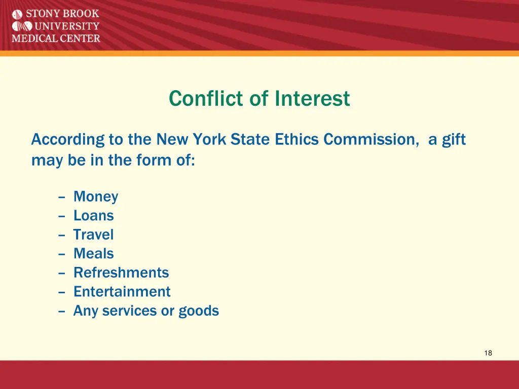 conflict of interest 1