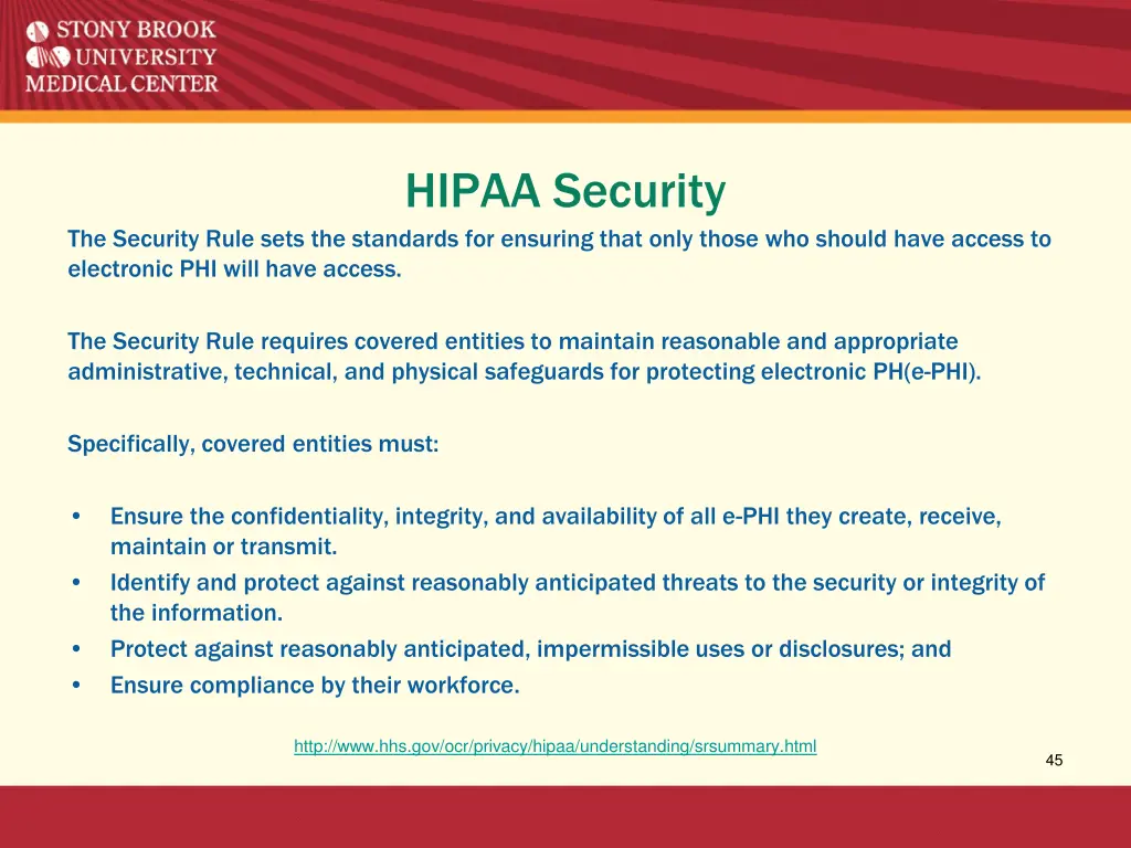 hipaa security