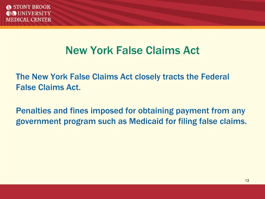 new york false claims act