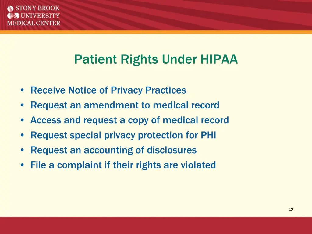 patient rights under hipaa