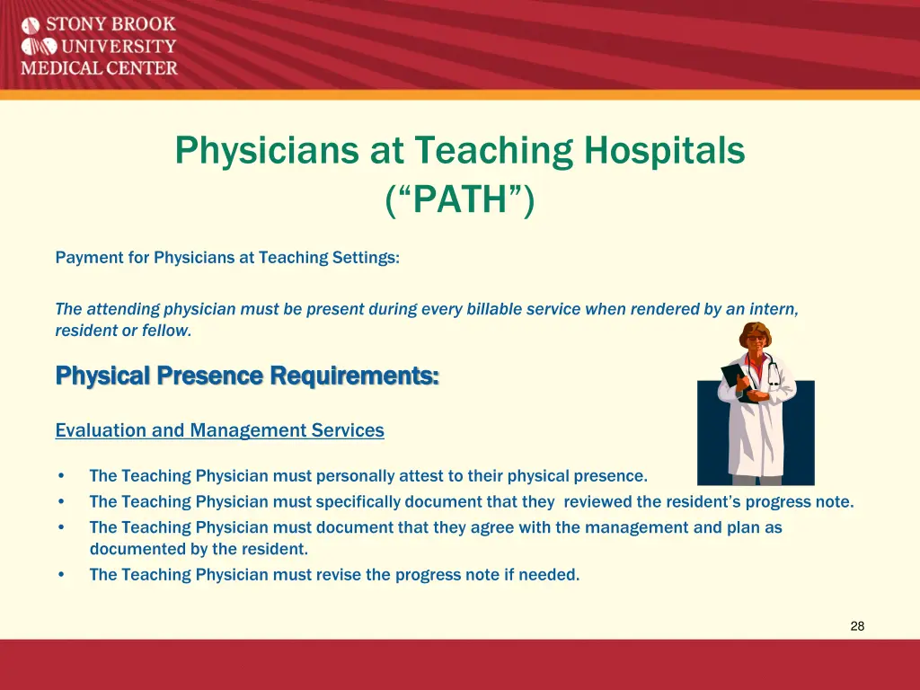 physicians at teaching hospitals path