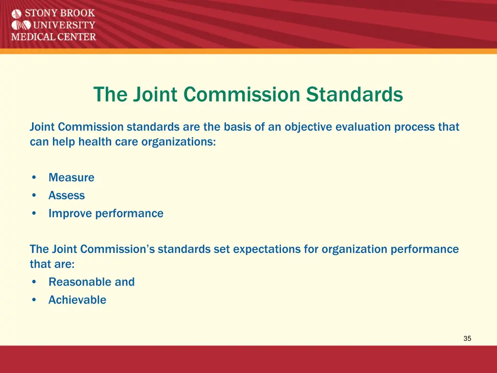 the joint commission standards 1