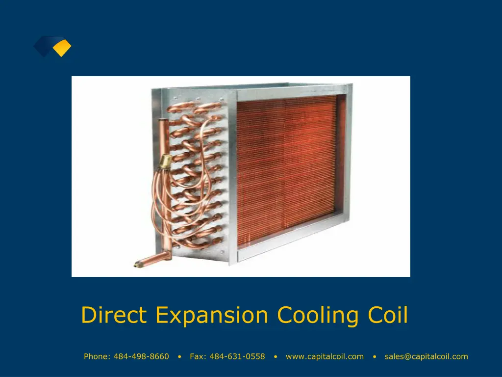 direct expansion cooling coil