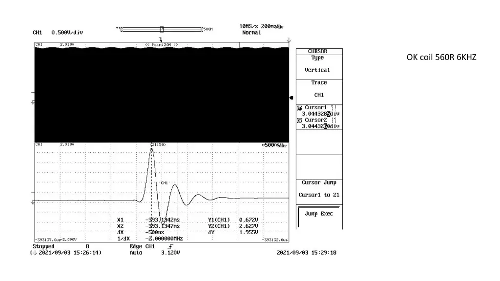 ok coil 560r 6khz