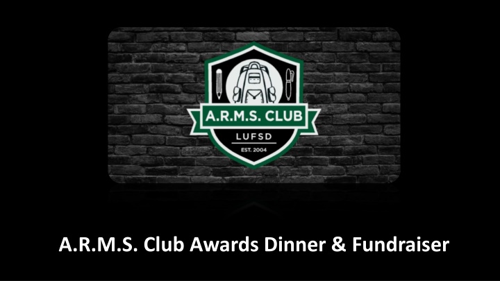 a r m s club awards dinner fundraiser