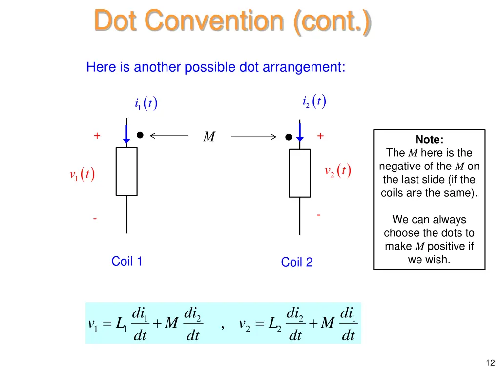 dot convention cont 1