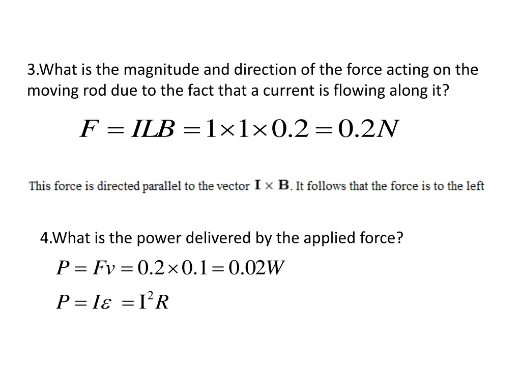 3 what is the magnitude and direction