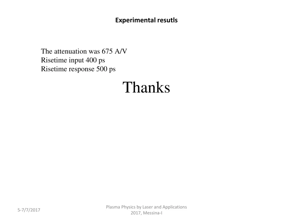 experimental resutls 1