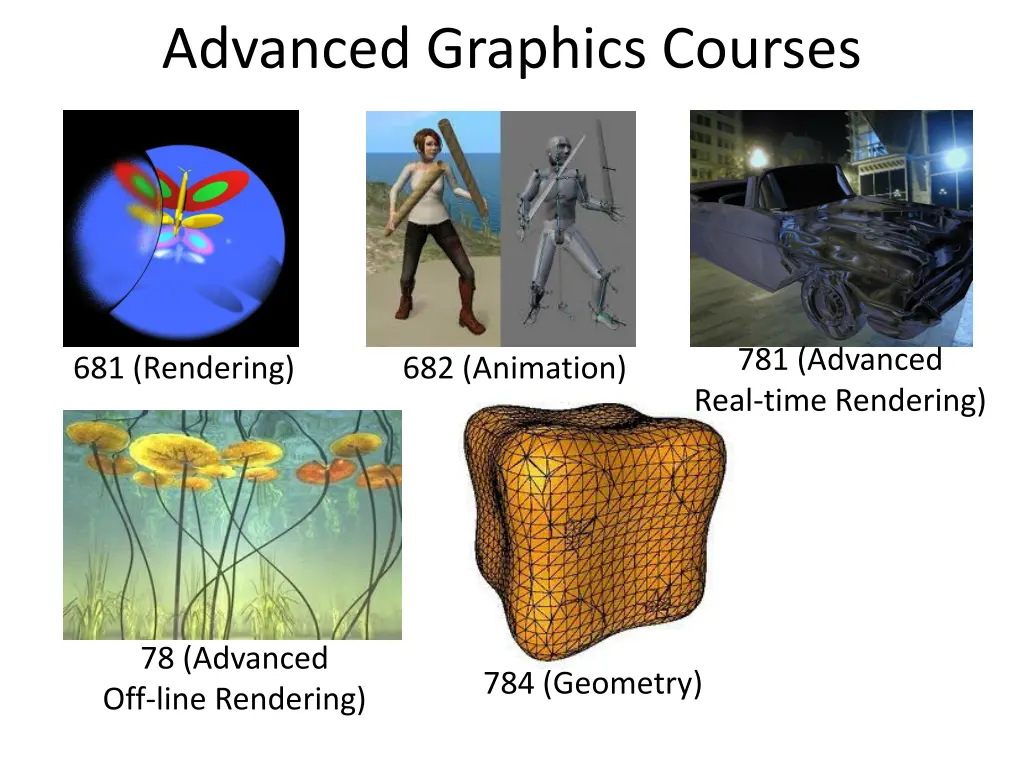 advanced graphics courses