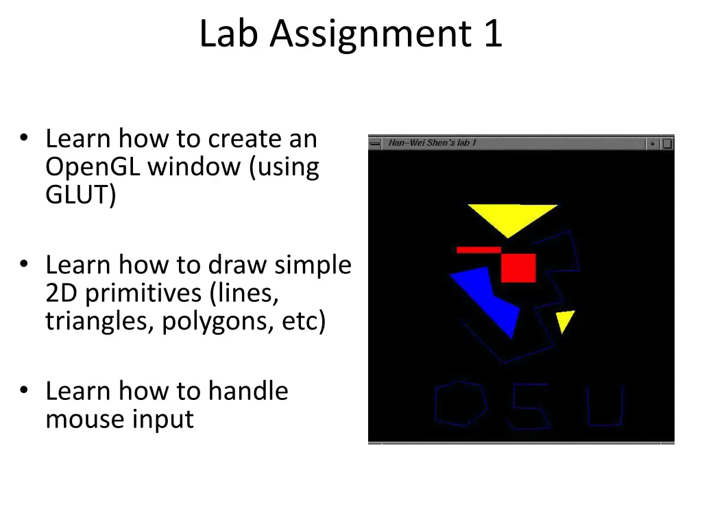 lab assignment 1