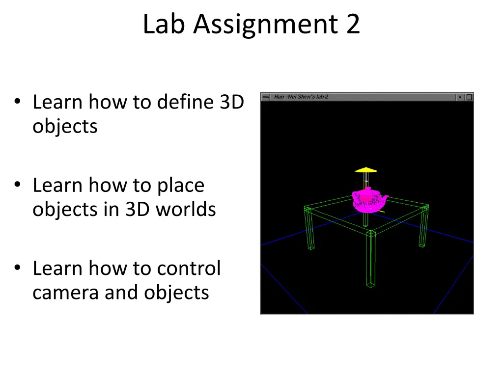 lab assignment 2