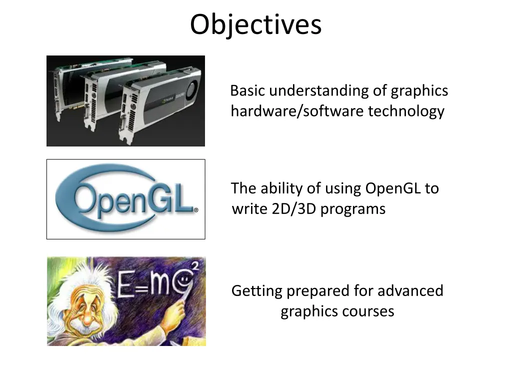 objectives