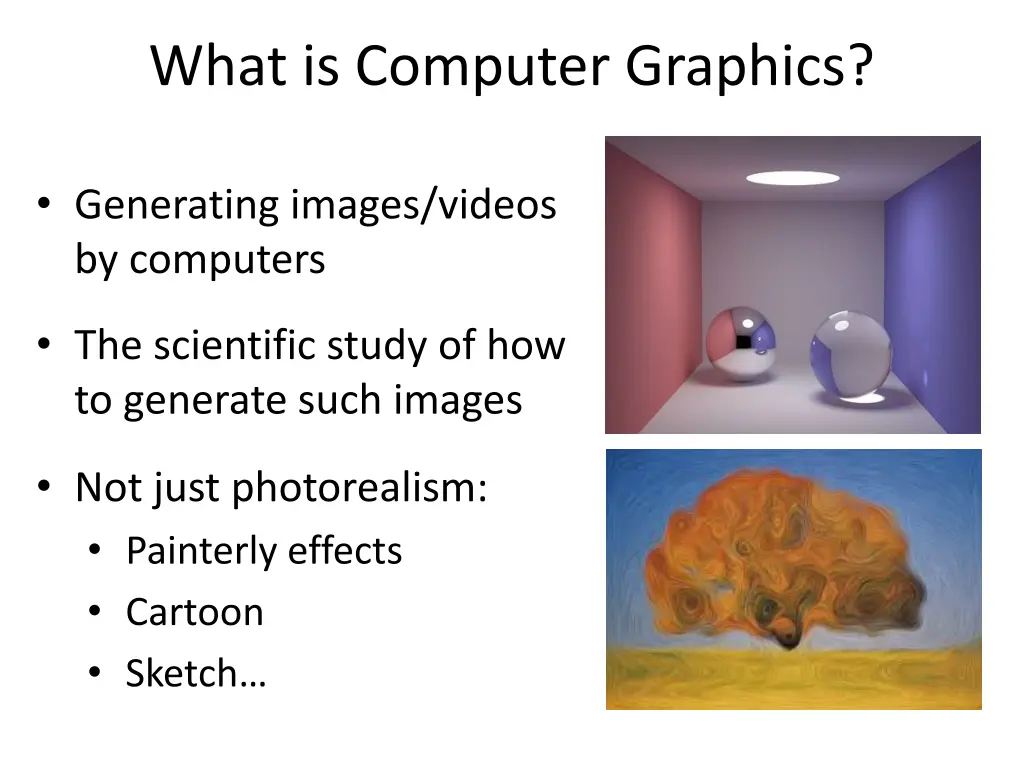 what is computer graphics