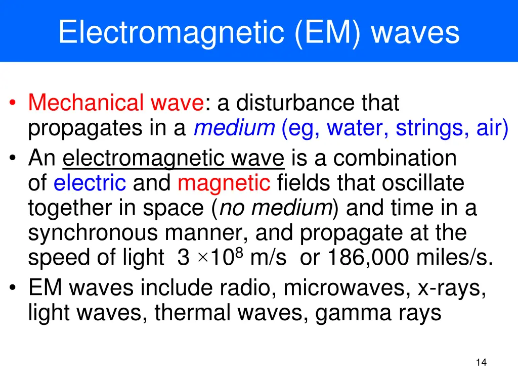 electromagnetic em waves 1