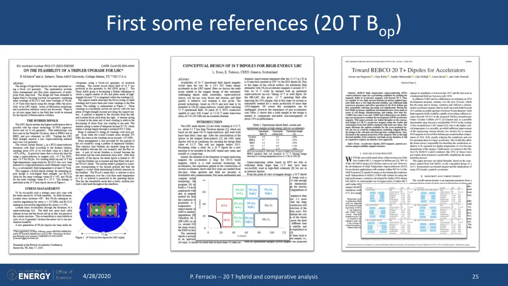 first some references 20 t b op