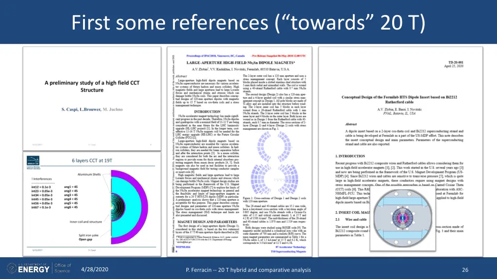 first some references towards 20 t