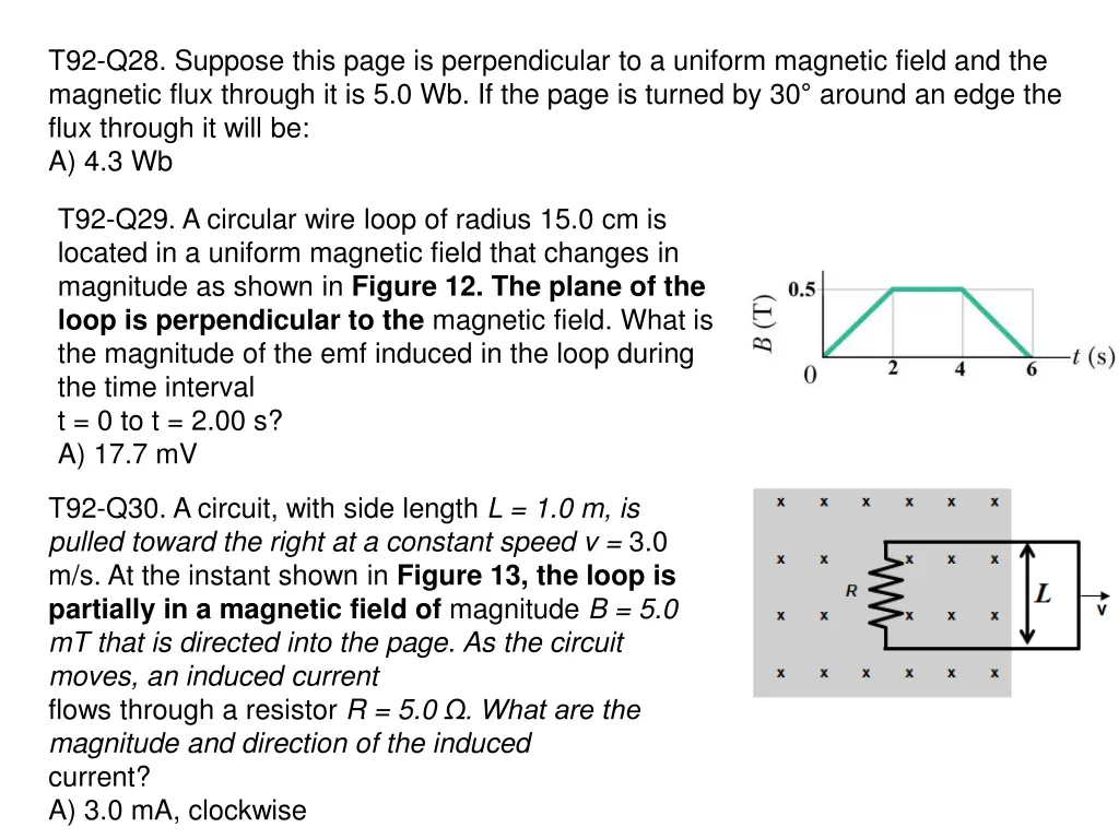 t92 q28 suppose this page is perpendicular